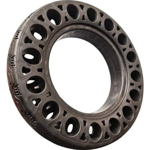 10 inch Non-Pneumatic Damping Rubber Tire For Ninebot MAX G30 Electric Scooter Solid Hollow Damping Rubber Tyre spare parts