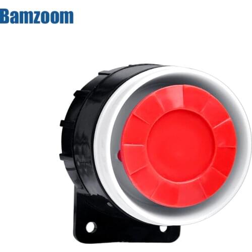 New 100-120 dB Mini Wired Siren For our Wireless wifi gsm pstn Home Alarm Security System