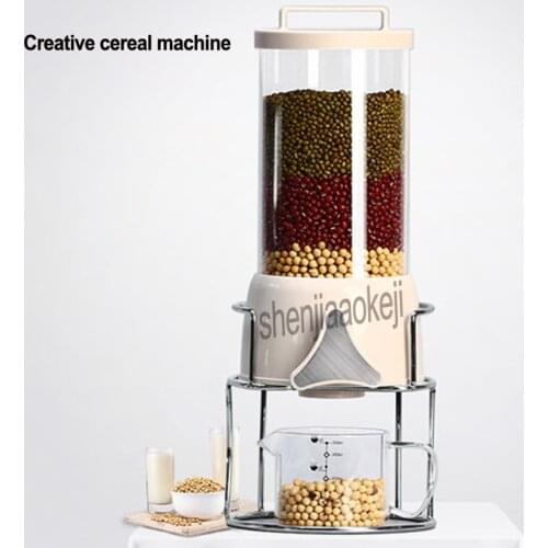 New Commercial Creative Oatmeal Machine FW-50153 Kitchen Grain Dispenser Home Food Cereal Storage Tank grains Sealed Barrel 1.7L
