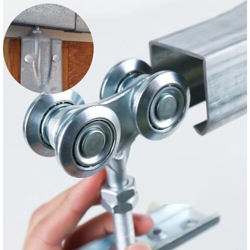 Galvanized Upper Pulley Industrial Door Hanging Wheel Workshop Track Wheel Sliding Door Roller