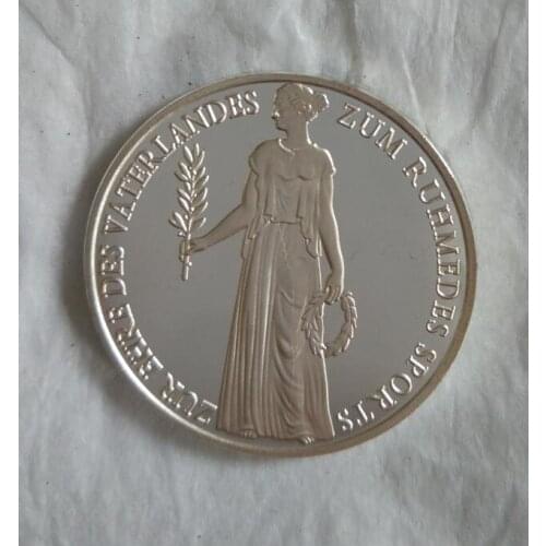 35mm 1936Berlin CongressCommemorative Silver Plated Coin Souvenir Challenge Collectible Coins Collection Art Craft