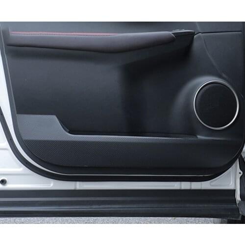 Leather car door anti-kick mat pad for lexus nx 2015 2016 2017 2018 2019 2020 2021 accessories nx200t nx300h 300 nx300 200t auto