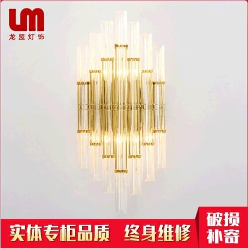 Lamparas de techo colgante moderna crystal luminaria bedroom light crystal dining room aisle corridor wall lamp