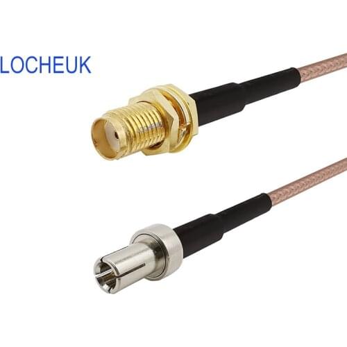 TS9 Male Plug Straight to SMA Female Jack RF Coaxial Pigtail RG316 Cable Connector for 3G Modem ZTE Antenna WiFi Wireless Router