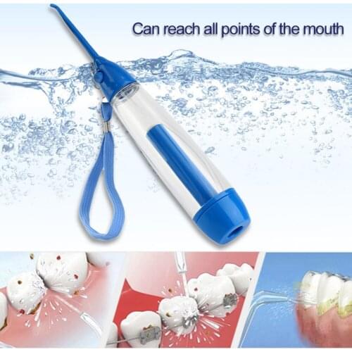 Water Pulse Flosser Dental Jet Teeth Cleaner Oral Irrigator Dental Floss Toothpick Dental Scraper Fresh Breath Teeth Cleaner