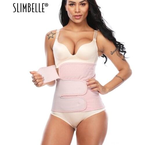 Women Postpartum Recovery Belly Band Waist Belt Body Shaper Wrap Postnatal Support Shapewear Cotton 5 Steel Boned Waist Trainer