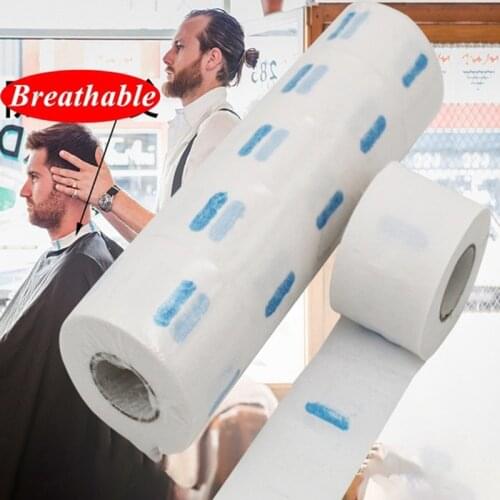 Hair Cutting Salon Neck Ruffle Roll Paper Hairdressing Collar Neck Cover New
