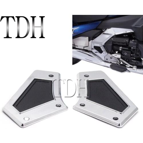 1 Pair Motorcycle Parts Chrome Swingarm Pivot Covers Fairing for Honda Goldwing GL1800 GL 1800 Tour Models 2018 2019 2020 2021