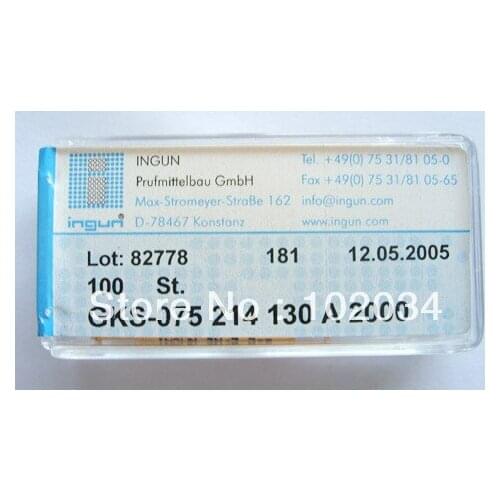 100PCS/LOT 100% ORIGINAL INGUN GKS-075-214-130 GKS-075-214-130 A 2000 Spring Test Probe Pogo Pin made in Germany
