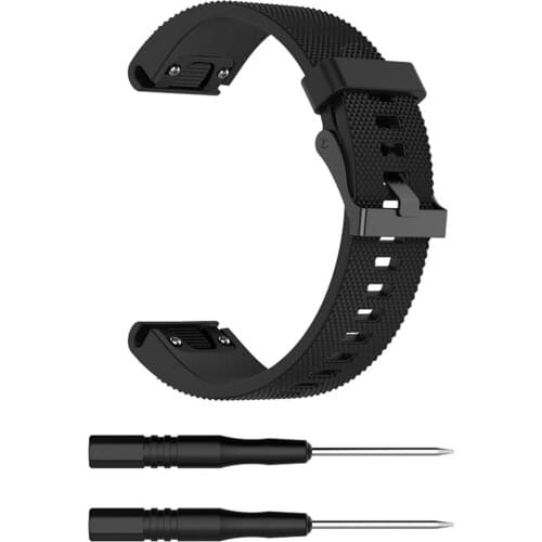 20mm Silicone Watchband for Garmin Fenix5s/5s plus/6S Sport Watch Wrist Band Strap Quick Release Easy fit Wrist Band Strap