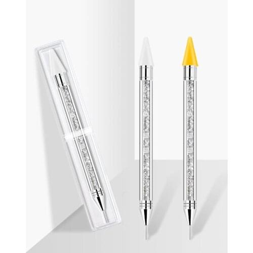 Pen Tools DIY Diamond Painting Point Drill Pen Rhinestones Mosaic Pictures Double Head Nail Art By Numbers Diamond Embroidery