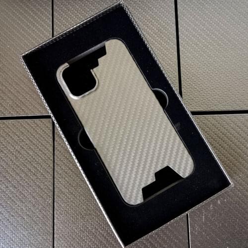 100% Pure Carbon fiber case For iPhone 12 Pro Max high-strength protective sleeve half-enclosed hard shell For iPhone12 Mini