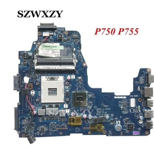 K000128590 For Toshiba P750 P755 A665 A660 Laptop Motherboard LA-6832P DDR3 HM65 Full Tested