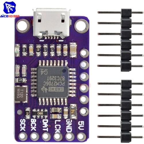 Diymore GY-PCM2706 Micro USB to I2S IIS Serial Adapter Module