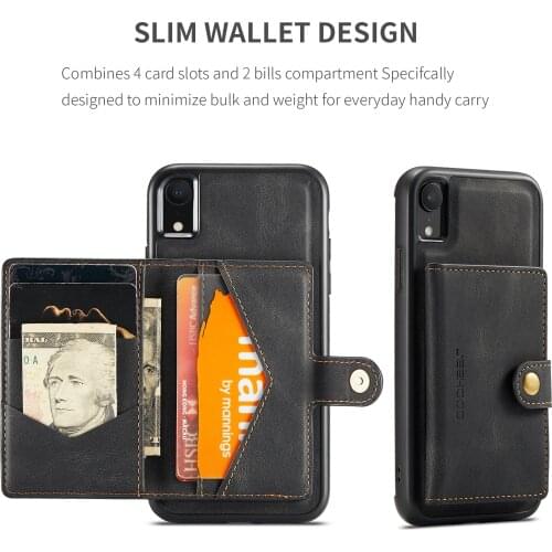 Luxury High Quality Car Magnet Shockproof Card Wallet PU Leather Phone Case For iPhone X XS Max XR Back Cover Fundas Coque