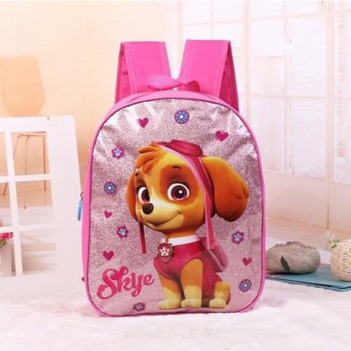 New Boy And Girl Cartoon Backpack Paw Patrol Schoolbag Kindergarten/Primary School Kids Bags Infantil Mochila for Baby Girls