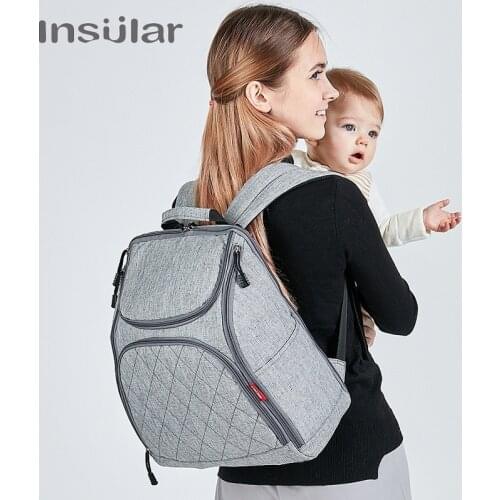 Nappy handbags waterproof material multifunctional baby diaper bags large capacity mother mummy messenger stroller bag baby car