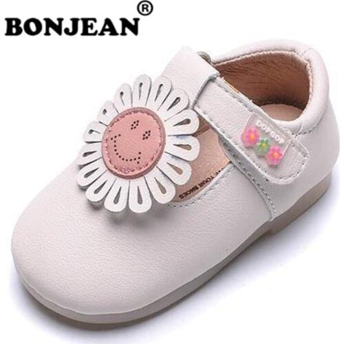 Baby Girl Shoes Anti-slip Breathable Infant Toddler Shoes Casual Lovely Children Walk-learning Toddler Girl Shoes Sun Flower