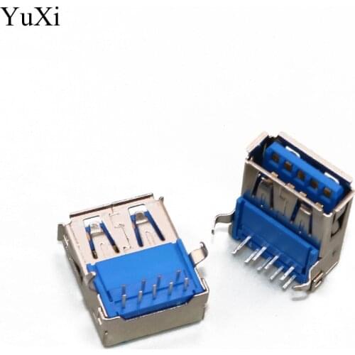 YuXi USB 3.0 3 USB Jack connector Port Socket Buchse einbaubuchse for DELL PC Laptop 9pin