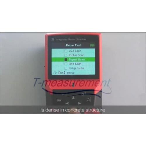 ZBL-R660 Wall Metal Detector Reinforcement Scanner Rebar Size Detector