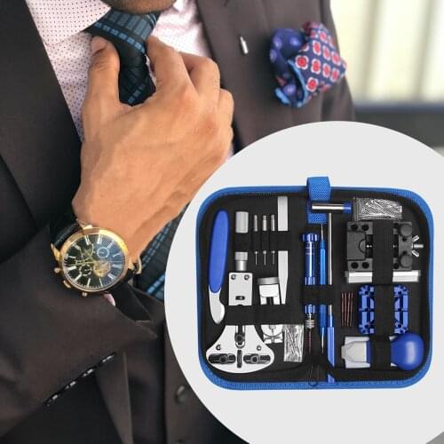 185pcs Watch Band Strap Link Pins Remover Repair Tool Spring Bar, Watch Battery Replacement Tools, Multi in 1 Kit for Beginners