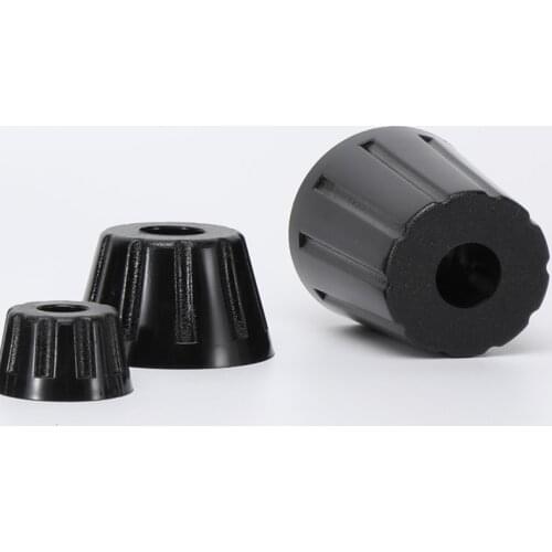 5 Pcs Speaker Cabinet Furniture Chair Table Box Conical Rubber Foot Pad Stand Shock Absorber Skid Resistance