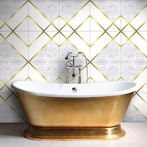 Waterproof Marble Self-Adhesive wallpaper PVC Tile stickers Home Decor Kitchen Bathroom Toilet Decoration TV Sofa Wall Art Mural