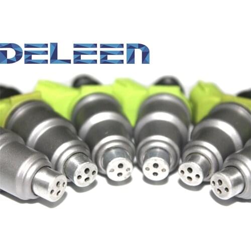 Deleen 6pcs For Toyota Cressida Supra 3.0L Fuel Injector 23250-70080 For 1989-1992 Car Accessories