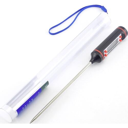 Electronic Digital Foods Thermometer For Cake Candy Fry BBQ Food Meat Temperature Household with Long Probe