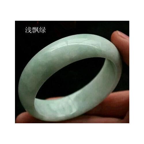Exquisite Chinese Handmade Natural Jade Bracelet / Inside diameter 55-63 mm