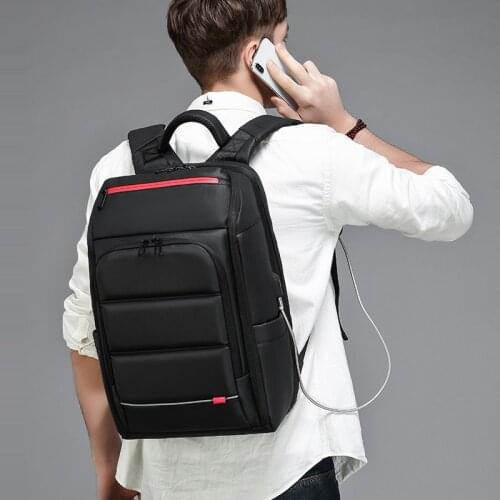 New mens backpack 15.6 inch Laptop Bag USB charging backpack waterproof portable business multilayer large capacity Backpack