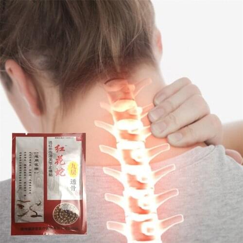 Far infrared Carthamus tinctorius Snake Analgesic Plaster Orthopedic Pain Relief Patch Medical Rheumatoid arthritis pain relief