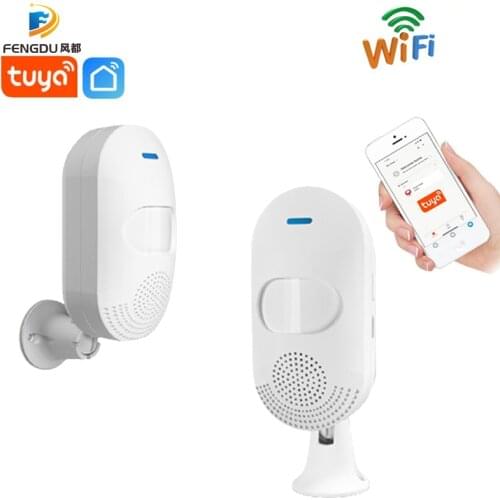 TUYA Smart Wifi PIR Motion Sensor Alarm Passive Infrared Detector with voice For Home Automation Home Alarm System