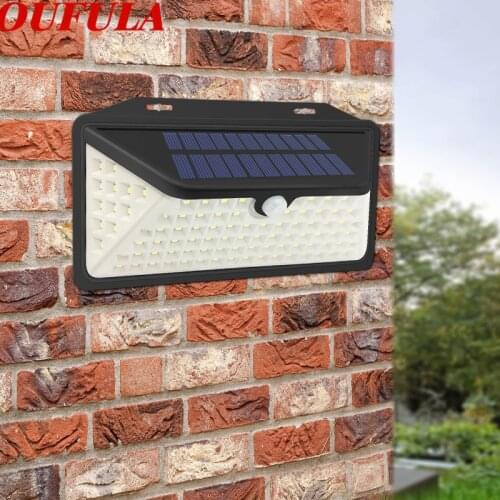 Solar Wall Light Outdoor Patio Light Waterproof Light Sensor For Garden Road Rooftop Villa Gate Balcony Fence Ip65