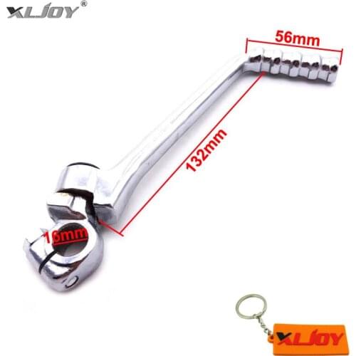 XLJOY Chromed Steel 16mm Kick Starter Lever For 140cc 150cc 160cc YX YCF SSR GPX Pit Dirt Bike Motorcycle Motocross