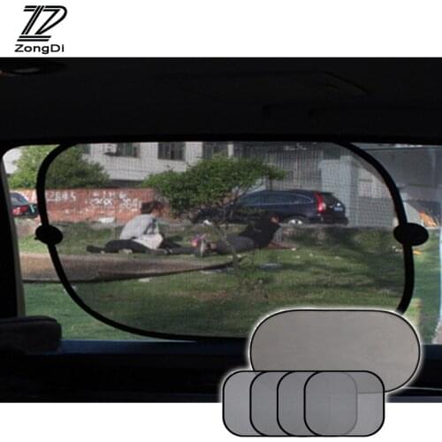 ZD Car Sun Shade Sun Protection Net For VW polo passat b5 b6 golf 4 5 6 Audi a3 a4 b6 a5 a6 BMW e46 e90 e39 e60 e36 accessories