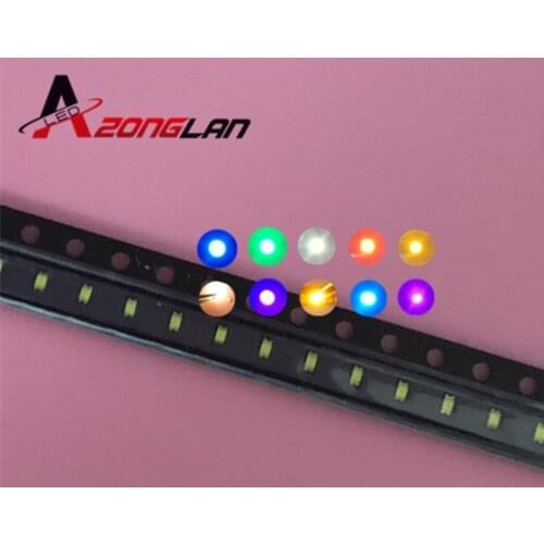 100pcs SMD 0603 LED DIY Kit Super Bright Red/Green/Blue/Yellow/White/Warm White/Pink/UV/Orange/ Water Clear LED Light Diode Set