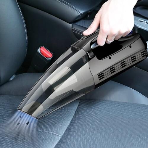 2 Uses Car Vacuum Cleaner + Inflatable Pump with Digital Display Portable Car Dual Use Auto Air Compressor