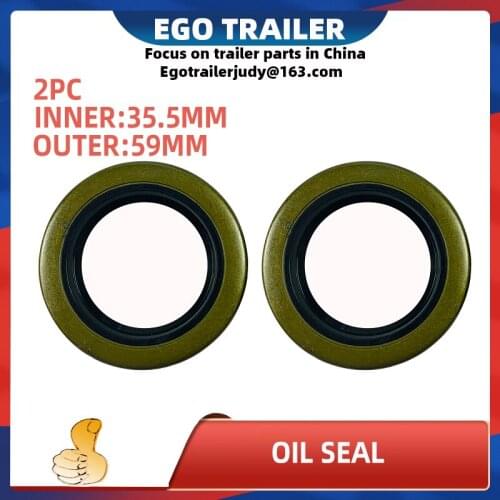 EGO 2PCS Manutec Trailer Wheel Bearing Axle Oil Seal for Holden LM Bearing MSA