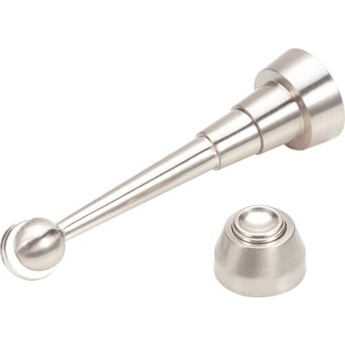 3/6 inch （75mm/153mm）Door Stop Bumper Wall Protector Wall Mount Zinc Alloy 1-2Pcs Hidden Doorstop Furniture Door Hardware