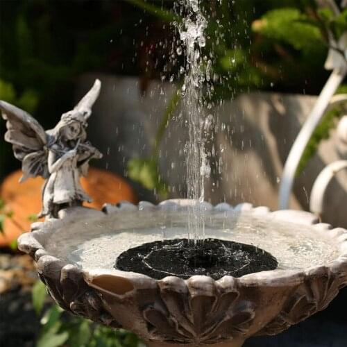 5V/3W Floating Mini Solar Water Fountain Pool Pond Waterfall Fountain Bird Bath Garden Outdoor Decoration