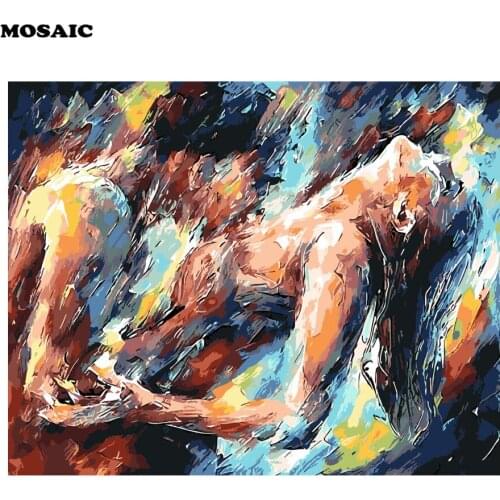 By numbers love Diamond Painting abstract art,5D DIY Cross Stitch full square Mosaic Diamond Embroidery custom foto,wedding gift