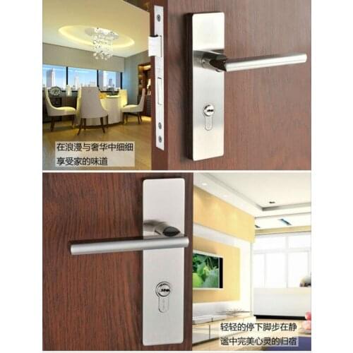Free Shipping, Hing Quality Locks For Bedroom Door, Interior Door / Zinc alloy handle