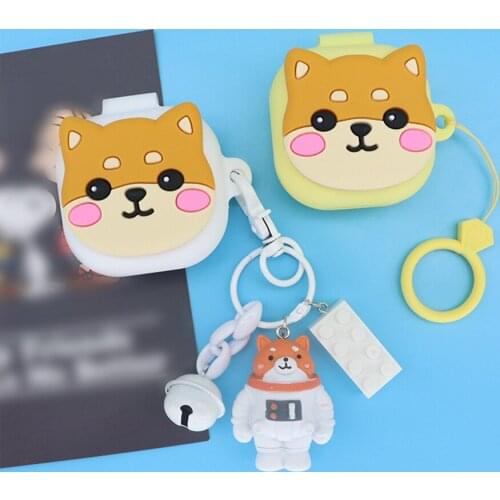 For Samsung Galaxy buds live /PRO Cases Cartoon dogs Silicone Wireless Bluetooth funny Earphone Protective Cover cute budspro