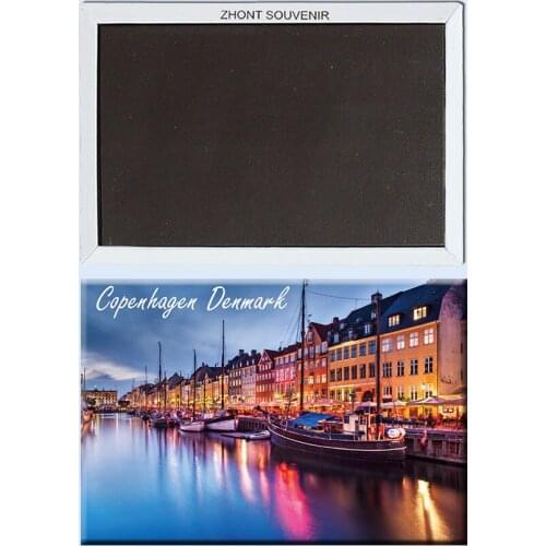 Denmark Copenhagen beautiful river 22496 . Fine Gifts Souvenirs of Worldwide Tourist;fridge magnet gift for friends