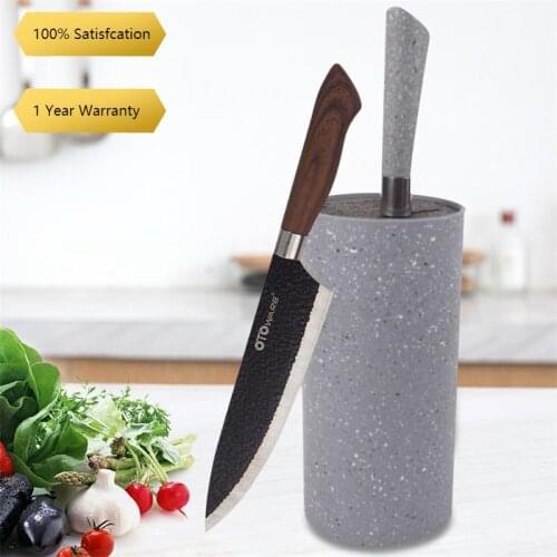 Knife Holder Knife Block Multifunctional Tool Universal Spot Round Holder Stand Sooktops Tube Shelf Chromophous Plastic Gift