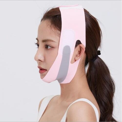 Elastic Face Slimming Bandage V Line Face Shaper Chin Cheek Lift Up Belt Women Facial Anti Wrinkle Strap Face Care Beauty Tools