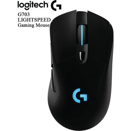 Logitech original G703 LIGHTSPEED Wireless Gaming Mouse PMW3366 Sensor 12,000dpi for mouse gamer pc gaming