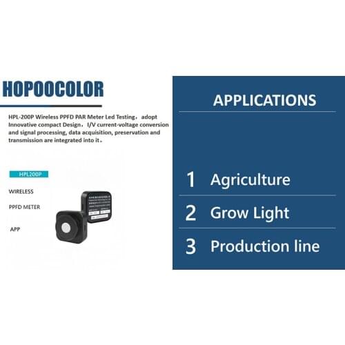 Chinese Manufacturer HPL200P 400-700nm Par Meter