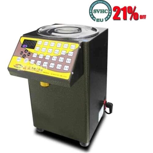 New YF-9EN Commercial Fructose Quantitative Machine 24 Grid Automatic Fructose Dispenser for Coffee/Bubble Tea 220V 300W 8500cc